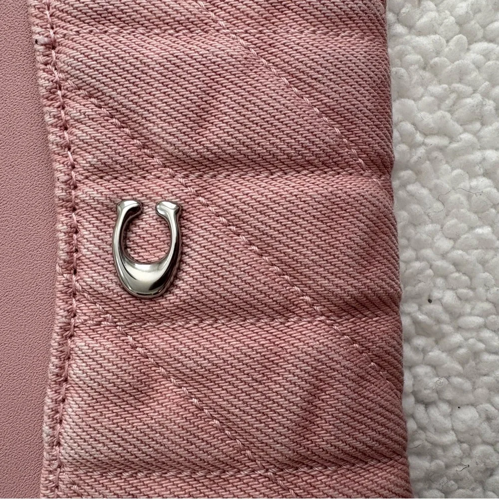 Coach Quilted Pink Card Holder - Picture 2 of 3